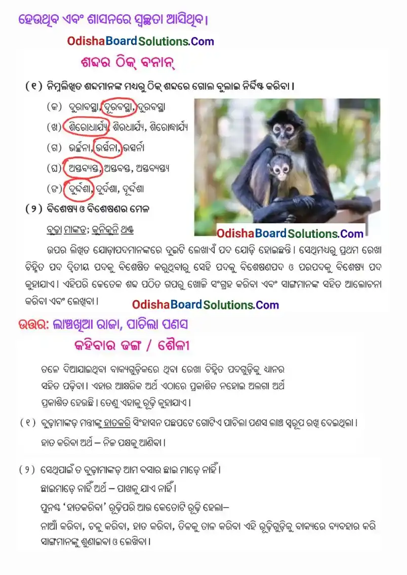 Class 8 Bihanga Biplaba Question Answer